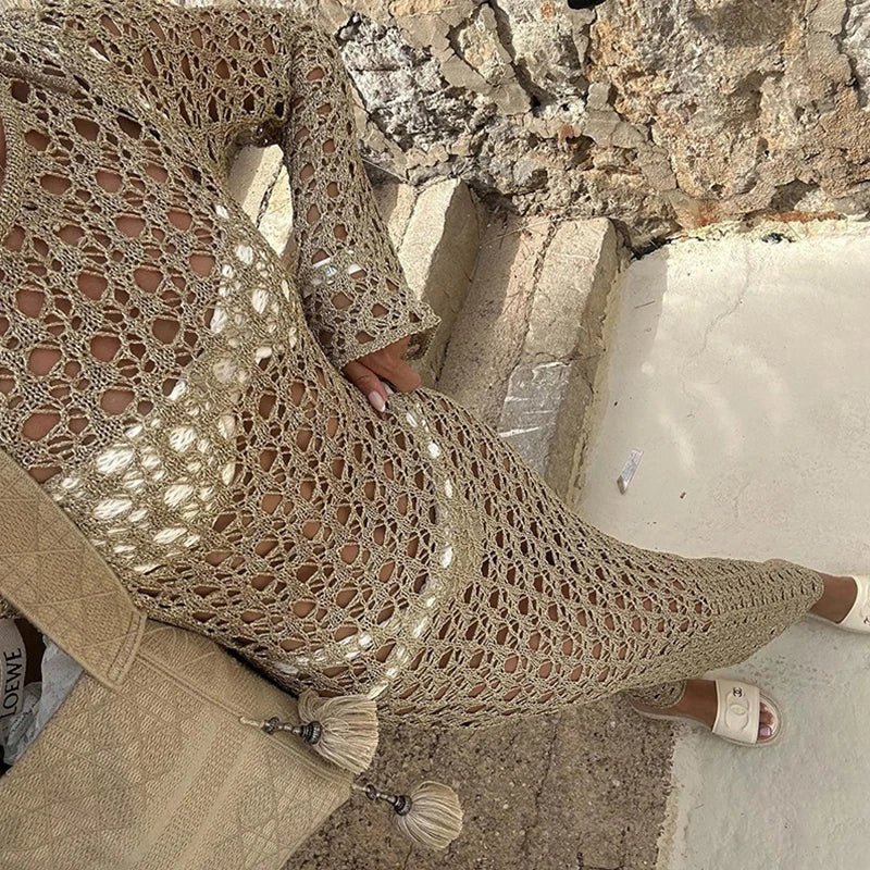 ZEYA - Grace Hollow Maxi Beach Dress