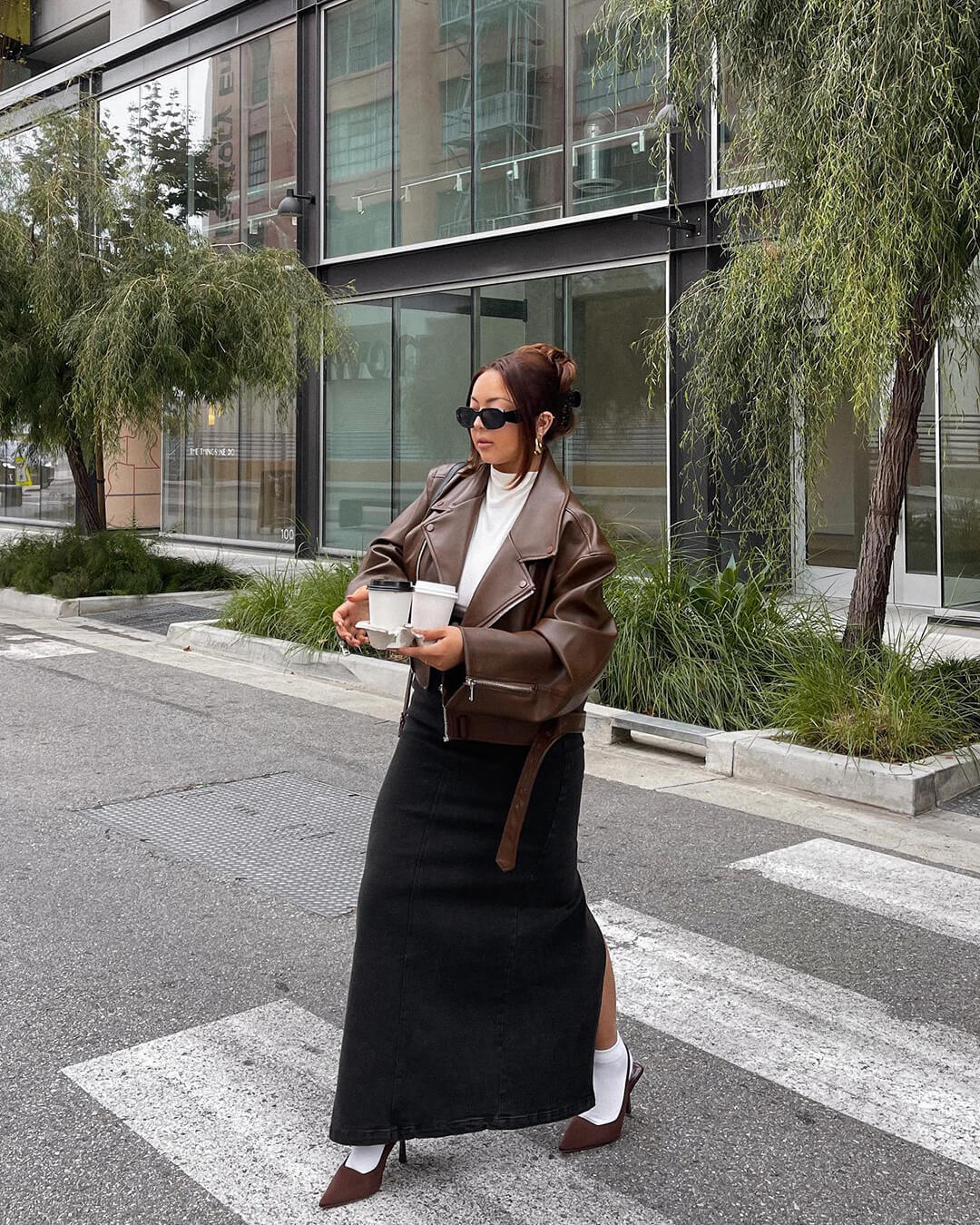 Kurtka z wegańskiej skóry Felicity