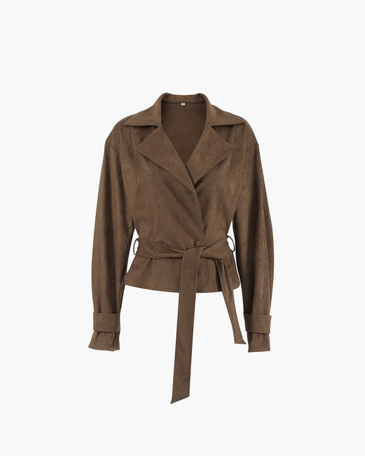 ZEYA - Ariana Retro Suede Jacket