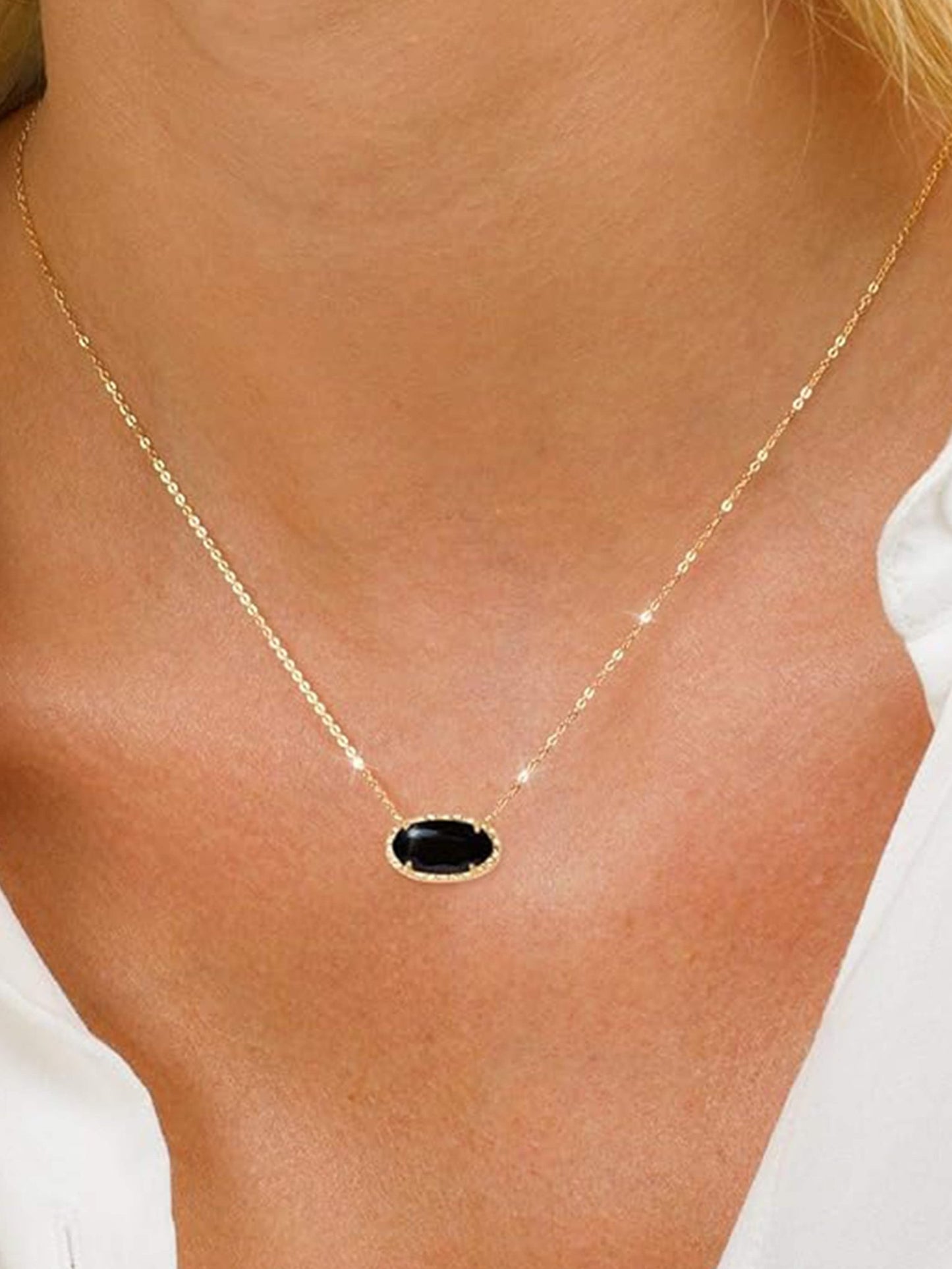 ZEYA - Blythe Natural Stone Necklace