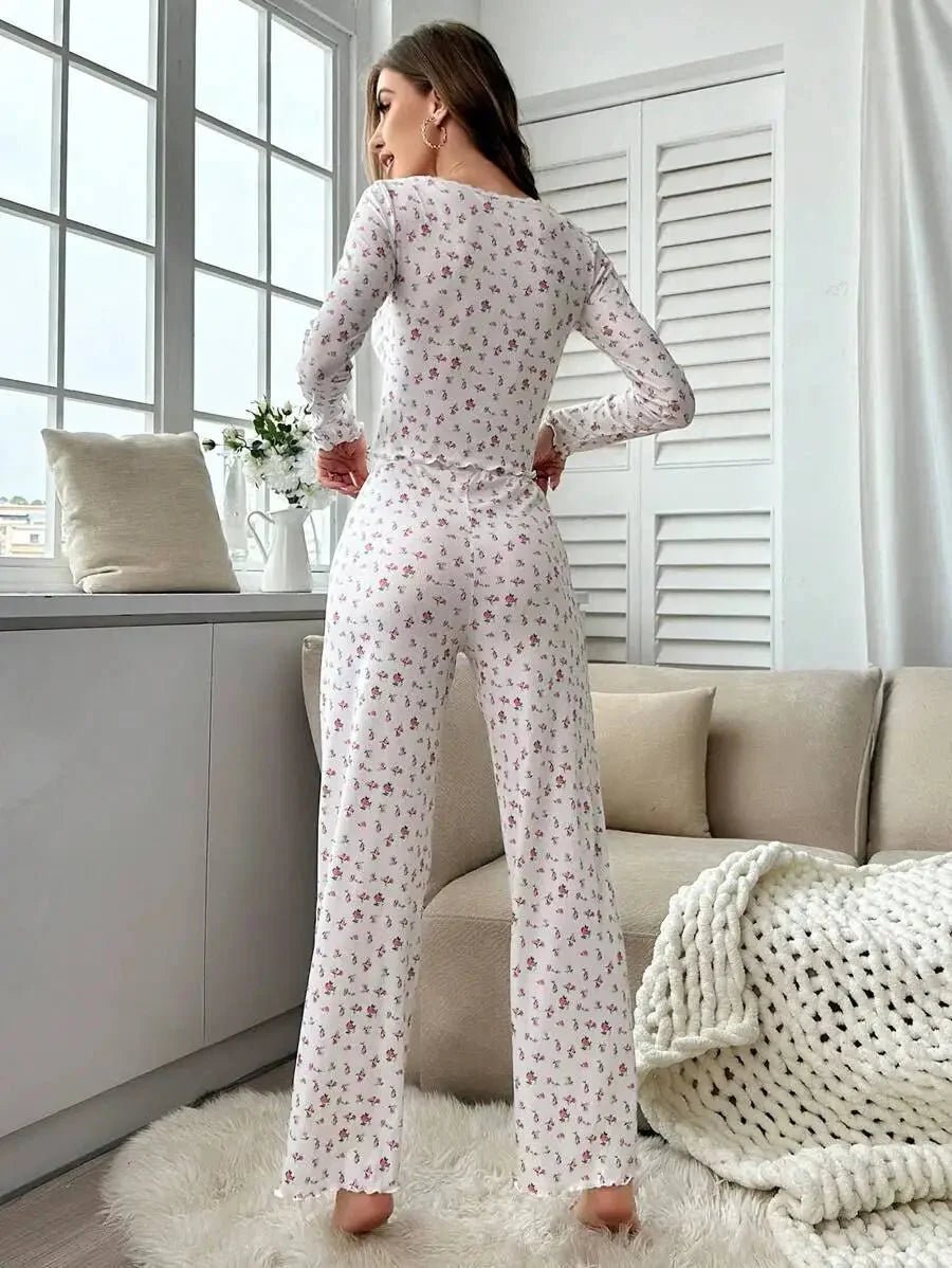 ZEYA - Bora Long Sleeve Floral Pajama Set