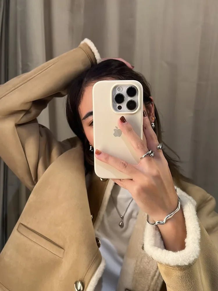 ZEYA - Candace Faux Fur Suede Coat