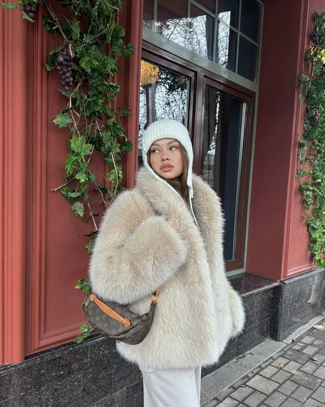 ZEYA - Christine Faux Fur Coat