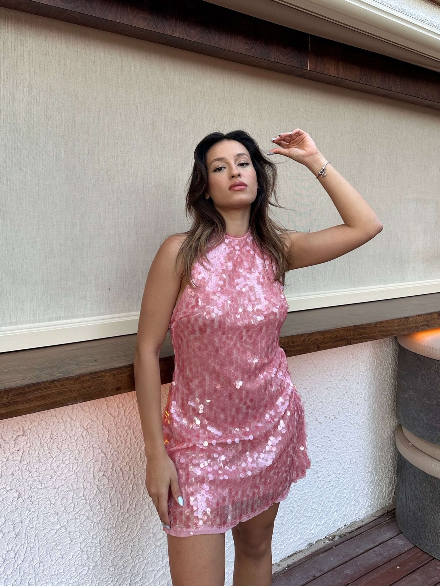 ZEYA - Claudine Sequin Mini Dress