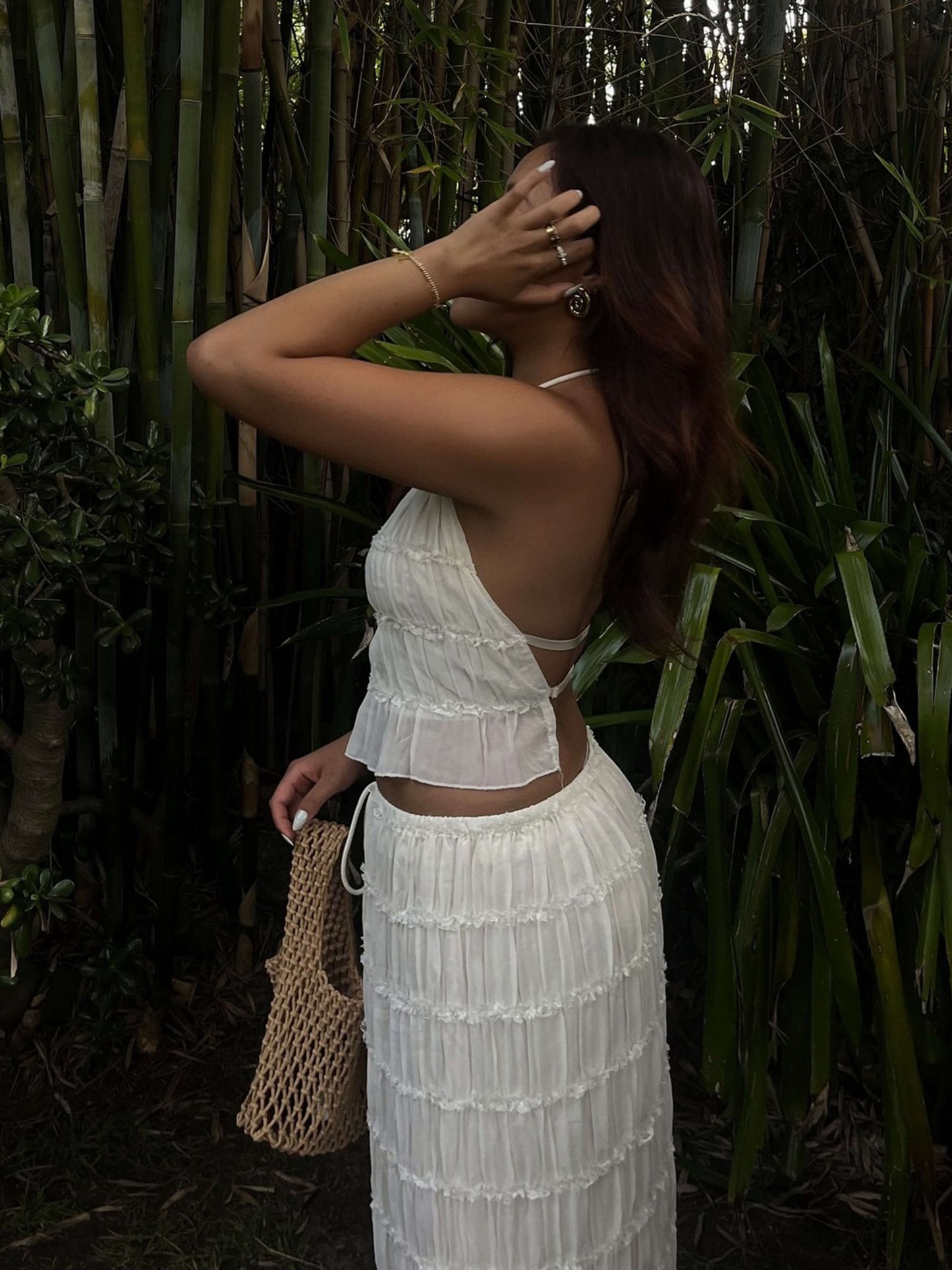 ZEYA - Danica Two - Piece Set with Frill Details