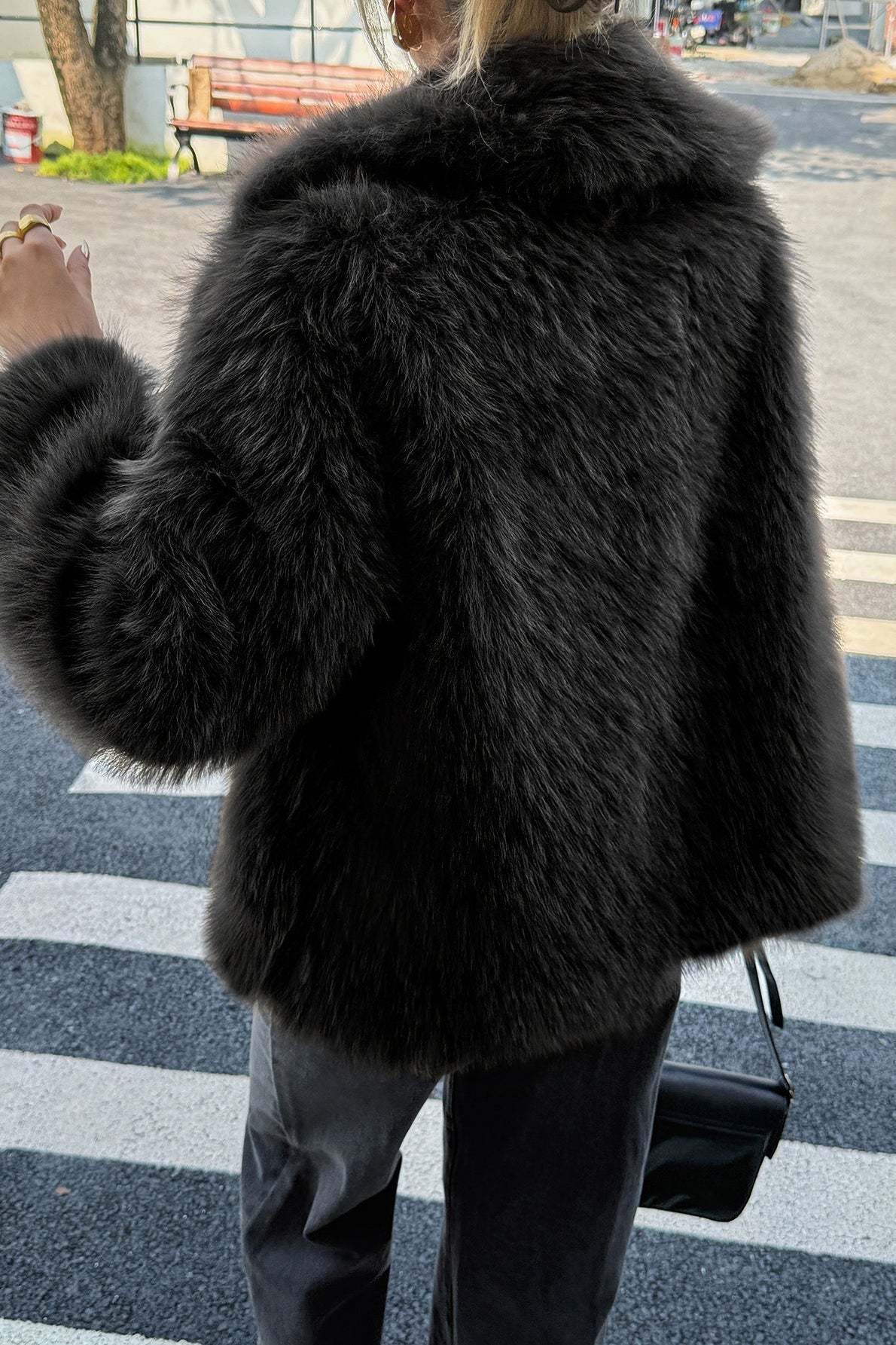 ZEYA - Desiree faux fur Coat