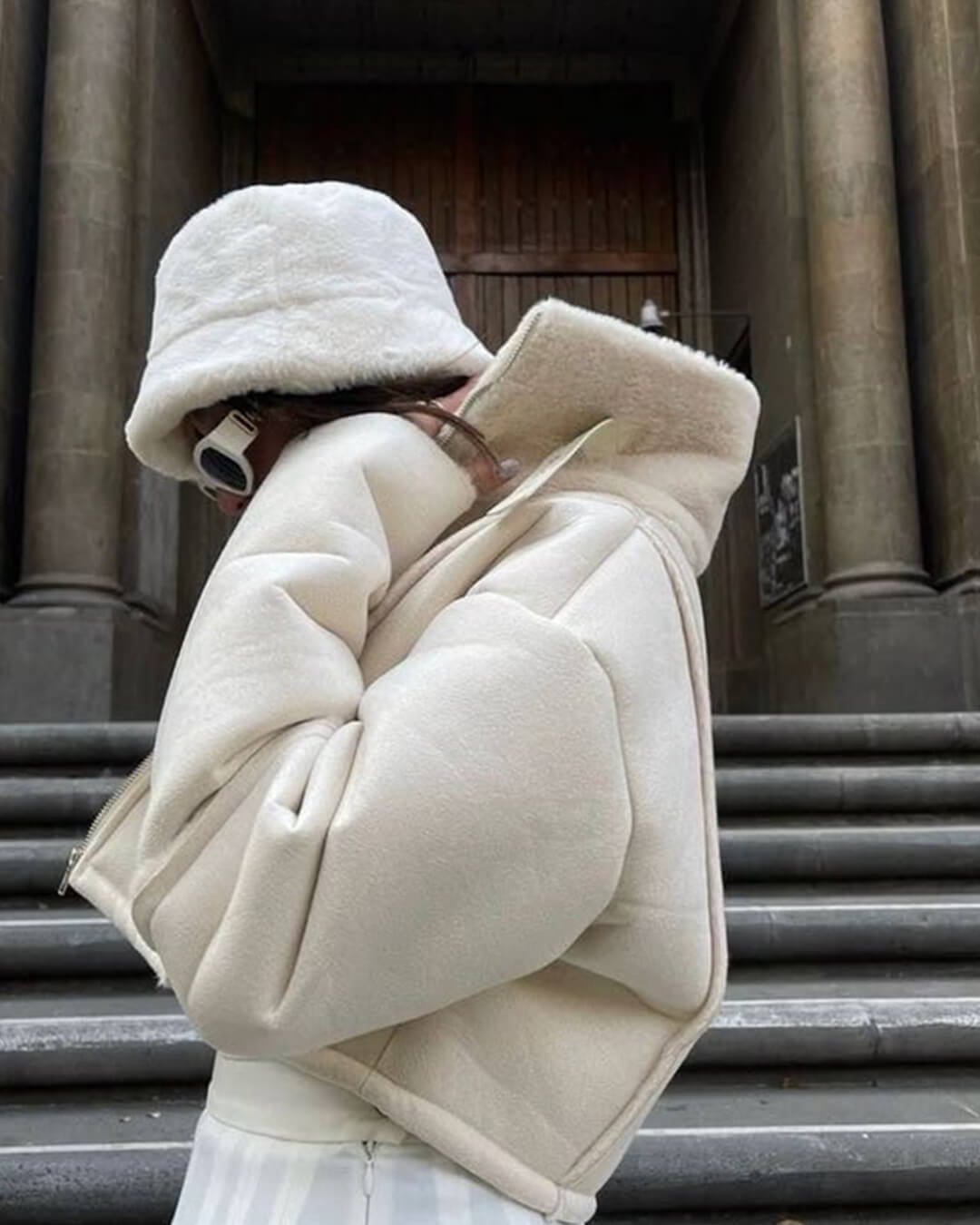 ZEYA - Eden Fluffy Bucket Hat