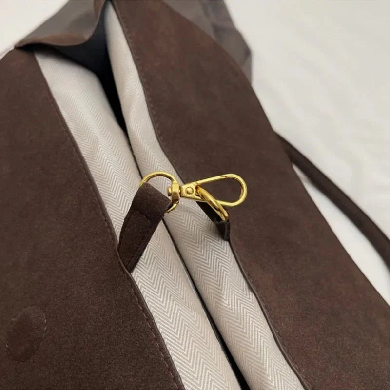 ZEYA - Elisa Suede Shoulder Bag