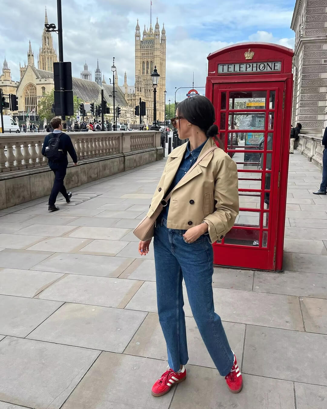 ZEYA - Ella Cropped Trench Coat