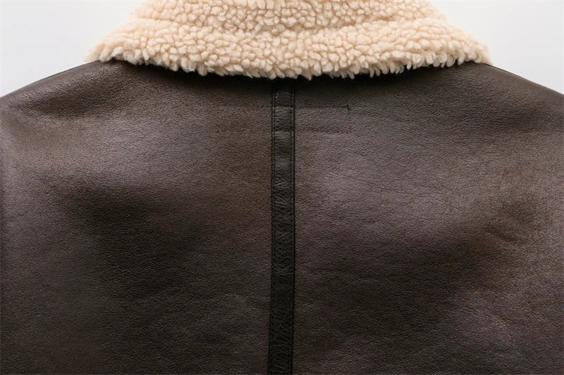 ZEYA - Emma Faux Leather Jacket