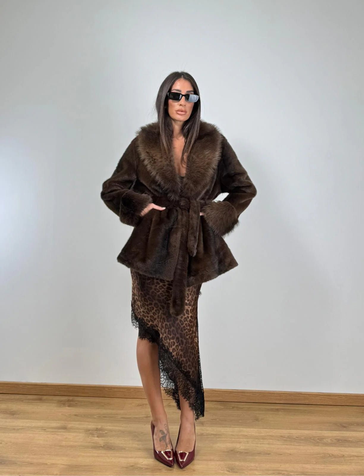 ZEYA - Erica Faux Fur Coat