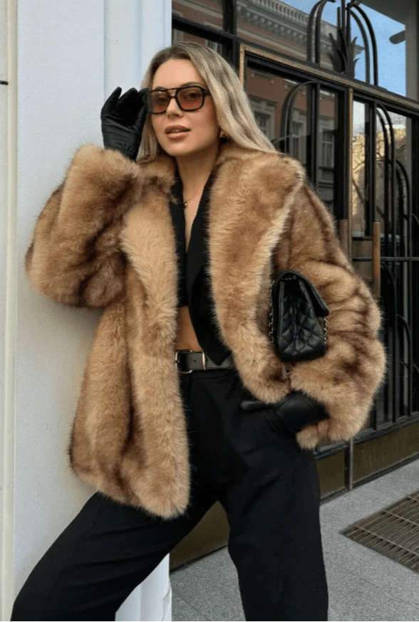 ZEYA - Fely Faux Fur Coat
