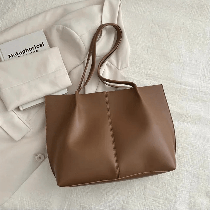 ZEYA - Francesca Faux Leather Tote Bag