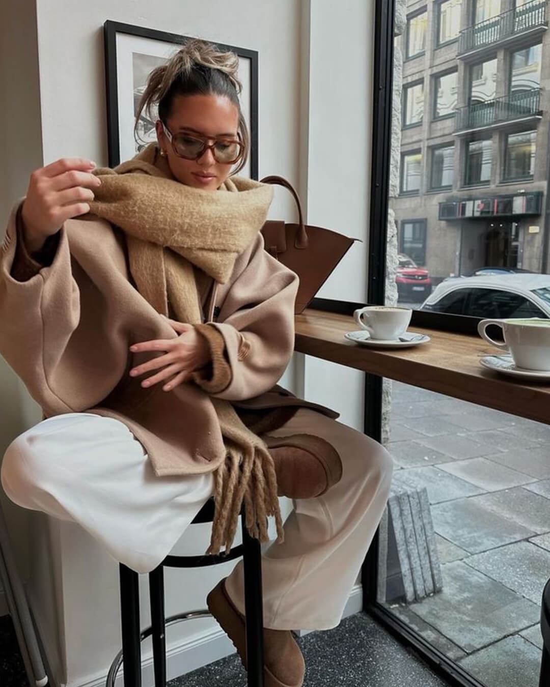 ZEYA - Gabriella Tasseled Winter Scarf