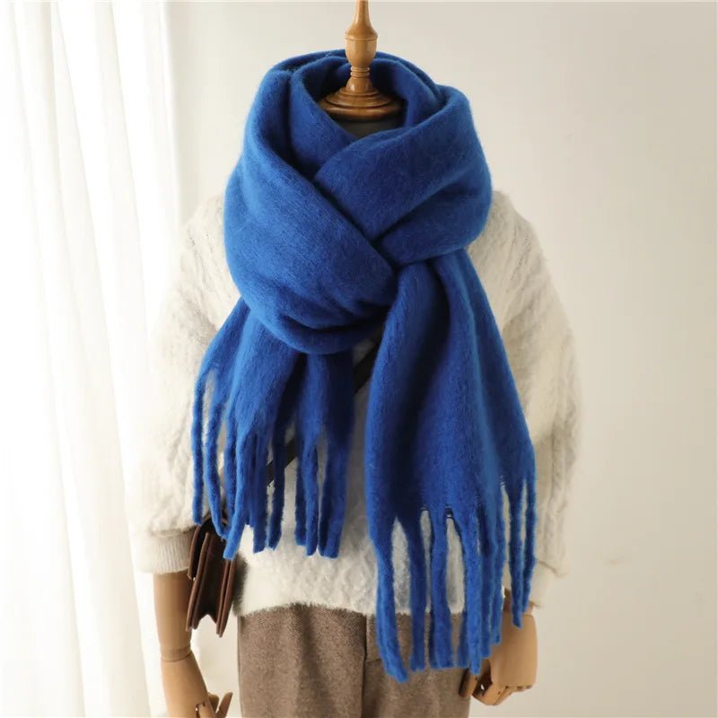 ZEYA - Gabriella Tasseled Winter Scarf