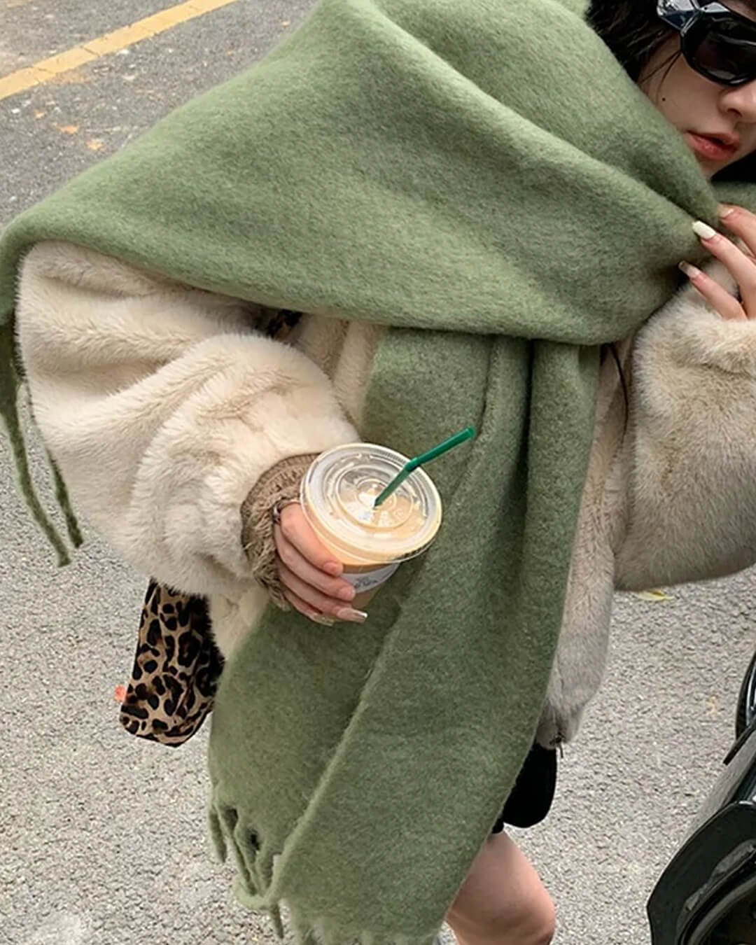 ZEYA - Gabriella Tasseled Winter Scarf