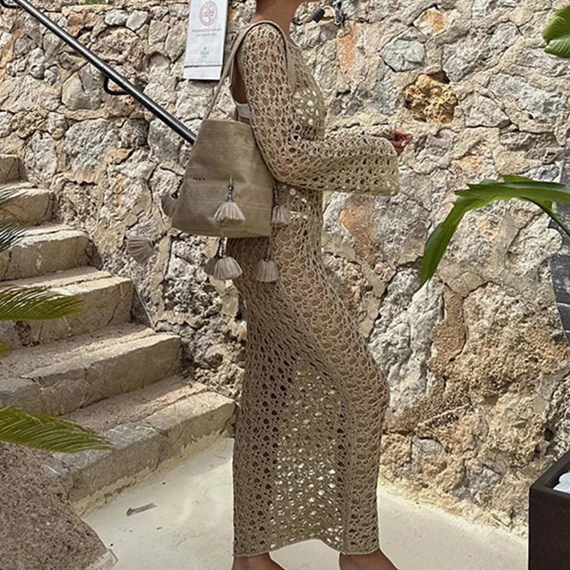 ZEYA - Grace Hollow Maxi Beach Dress