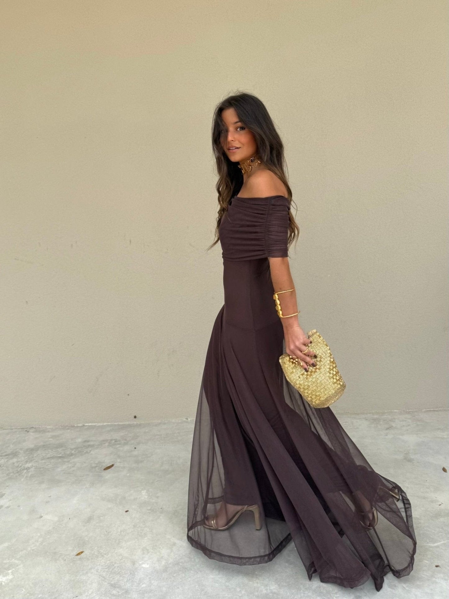 ZEYA - Hannah Mesh Maxi Dress