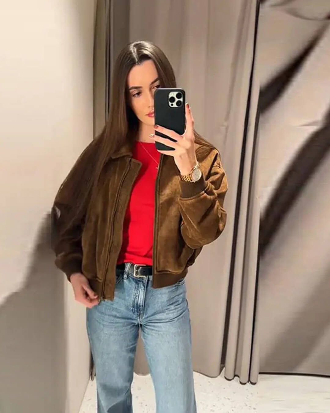 ZEYA - Helena Faux Suede Jacket