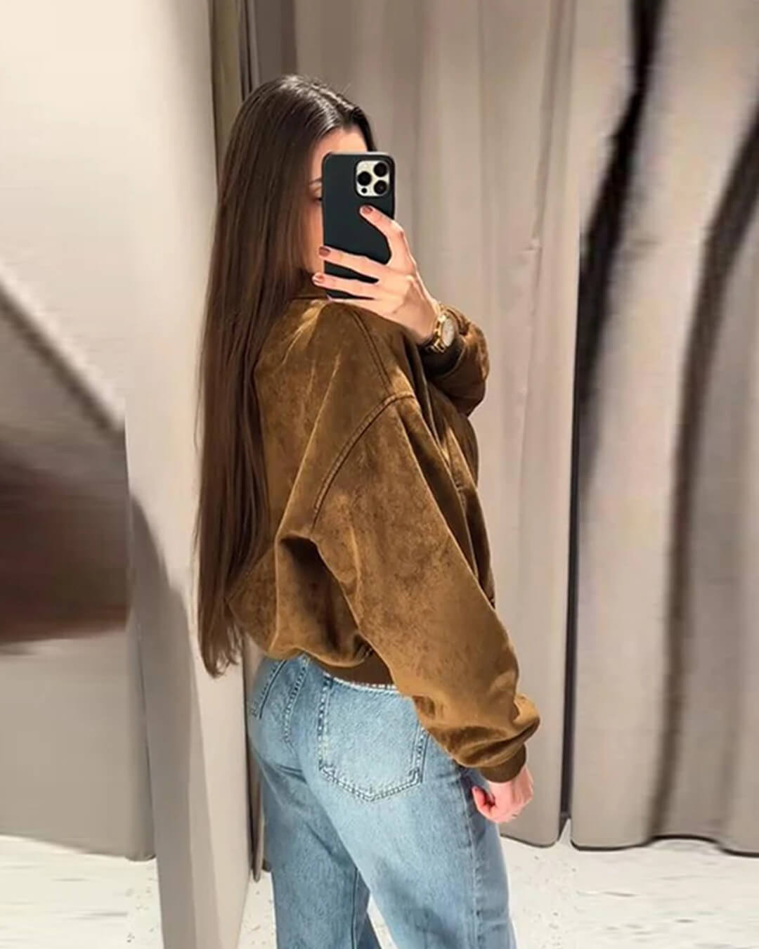 ZEYA - Helena Faux Suede Jacket