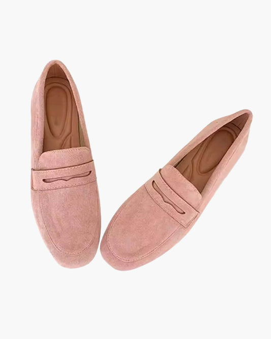 ZEYA - Janna Suede Slip - On Loafers