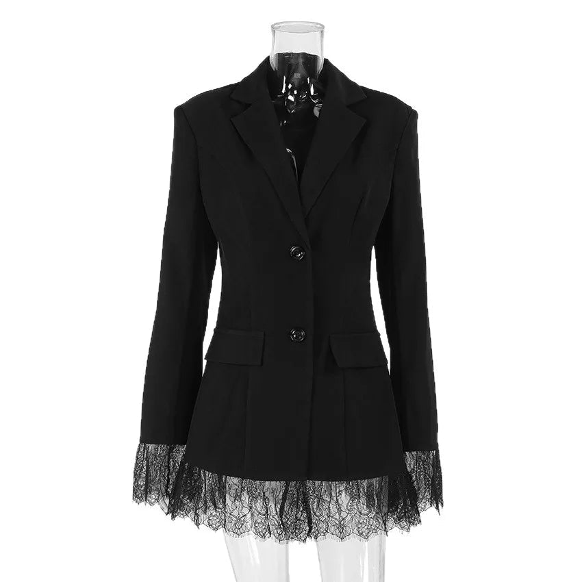 ZEYA - Joanne Blazer with Lace Details
