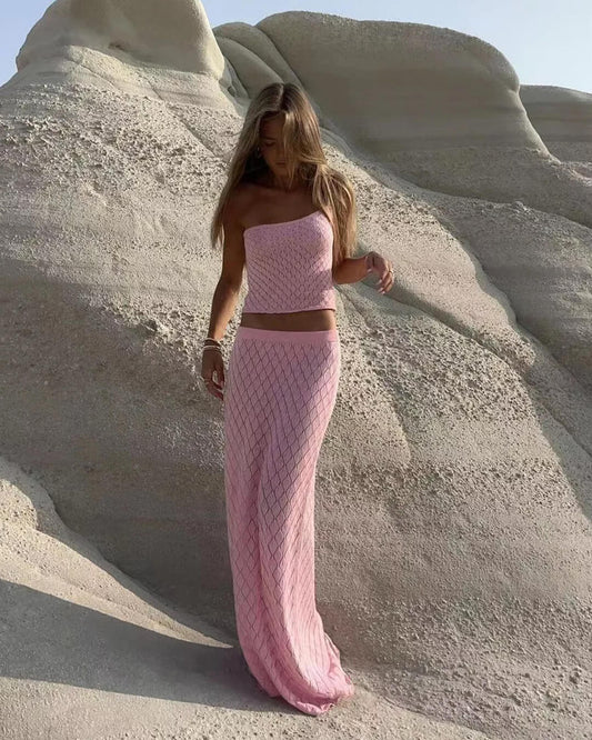 ZEYA - Jodie Knit Tank Dress Set