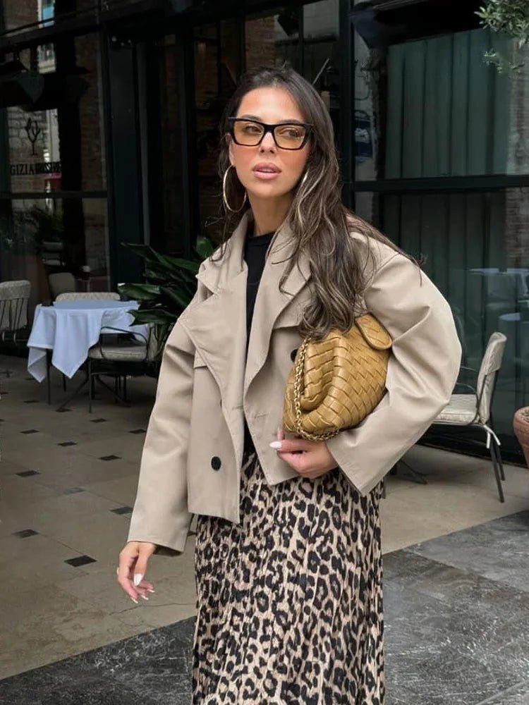 ZEYA - Lavinia Short Trench Coat