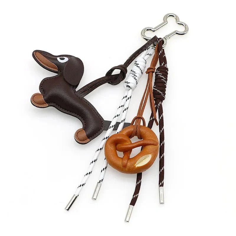 ZEYA - Lola Sausage Dog Keychain Pendant