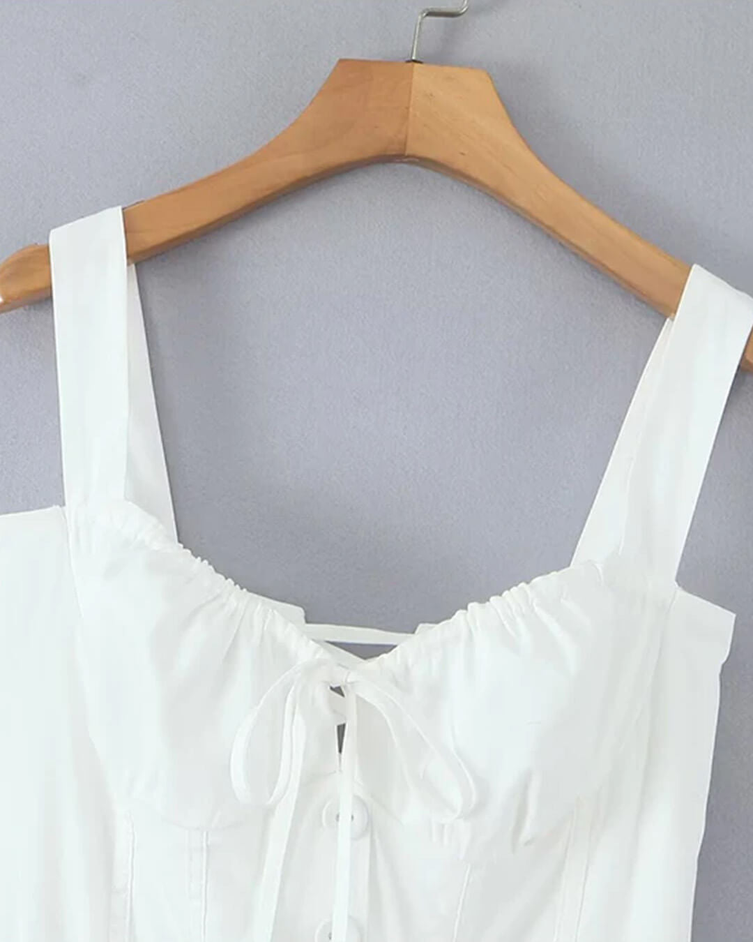 ZEYA - Lori Sleeveless Sweetheart Midi Dress