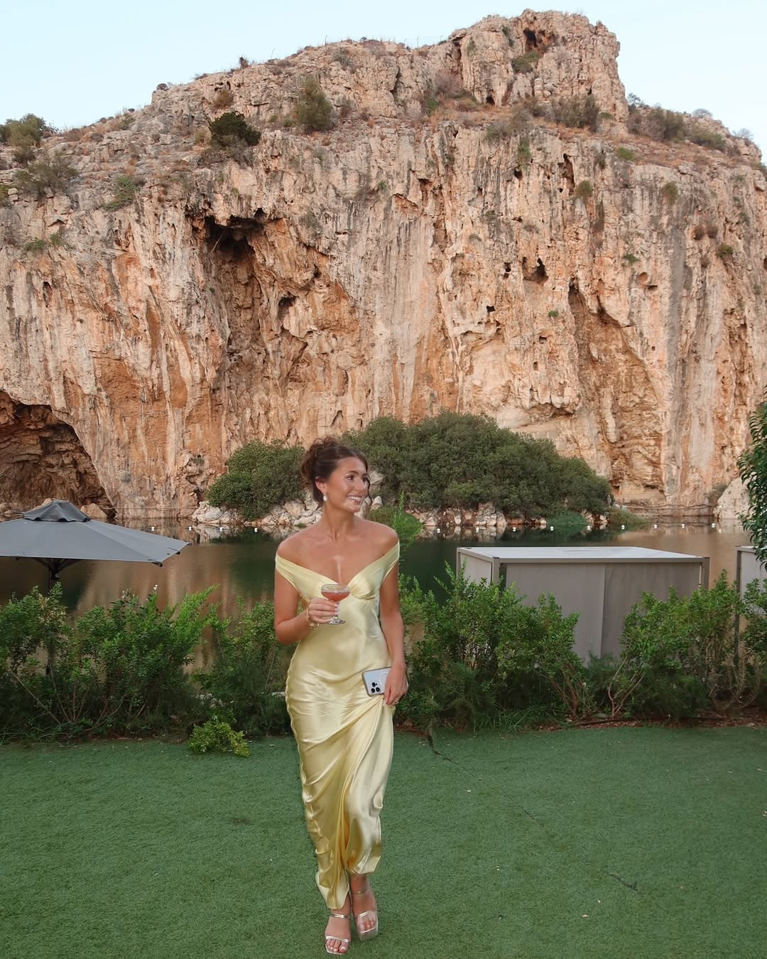 ZEYA - Maelle Backless Satin Maxi Dress