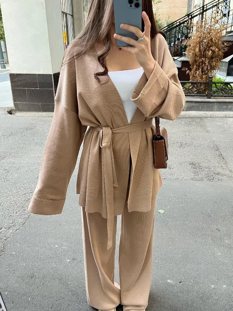 ZEYA - Miley Comfy Knitted Autumn Set