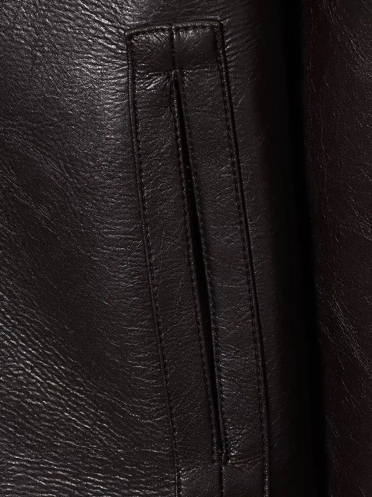 ZEYA - Naomi Reversible Faux fur Leather Jacket