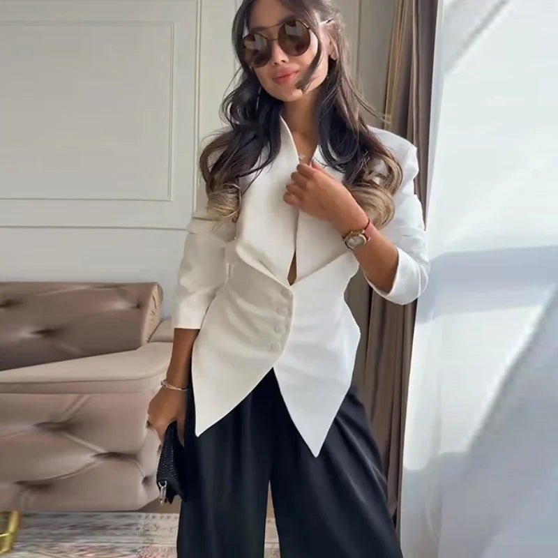 ZEYA - Patricia Structured Cinched Blazer