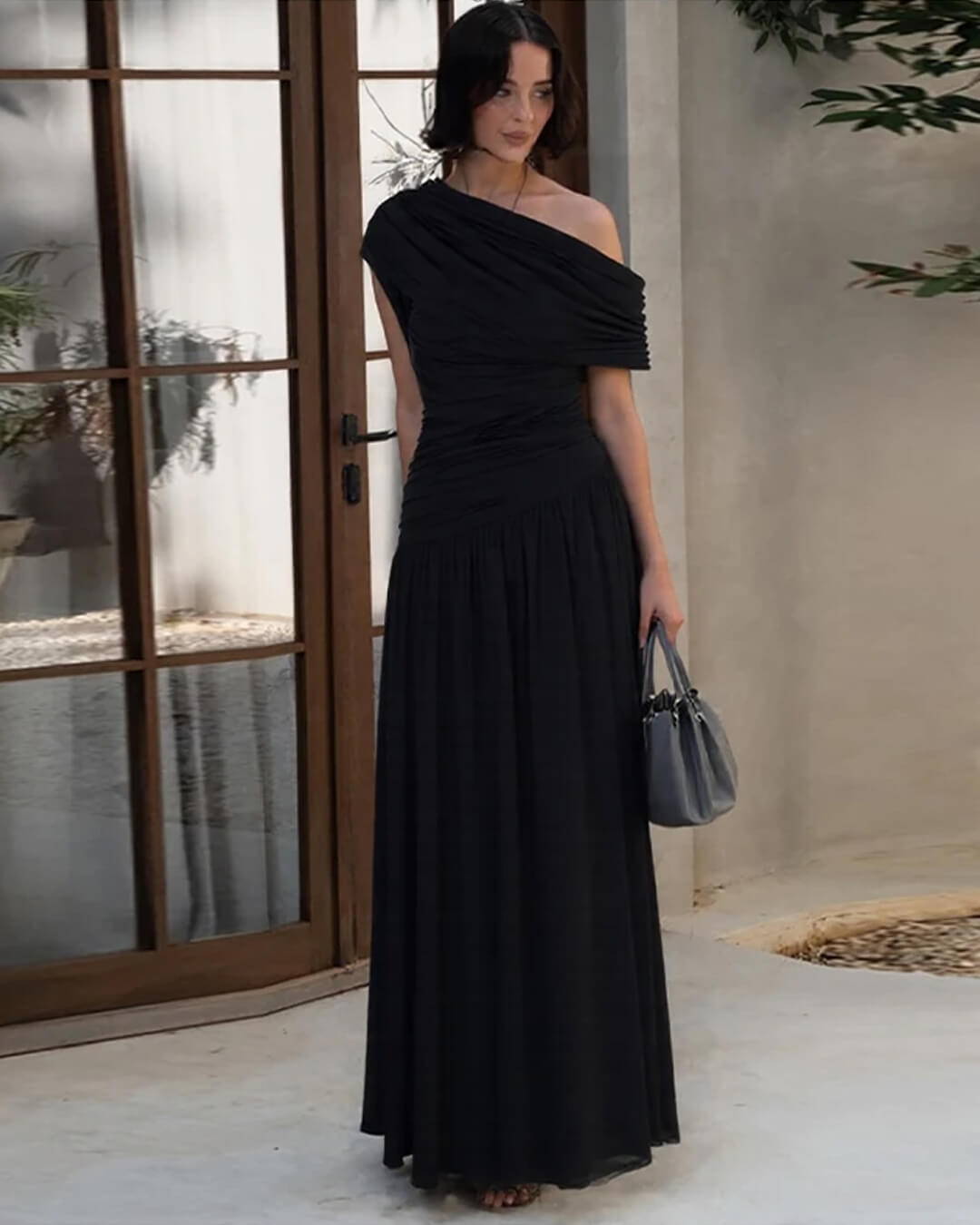 ZEYA - Piper One Shoulder Maxi Dress