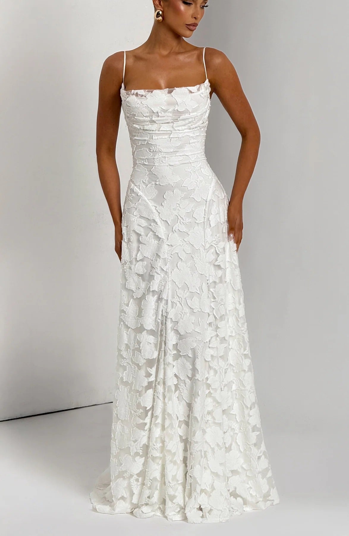 ZEYA - Raices Sleeveless Floral Maxi Dress