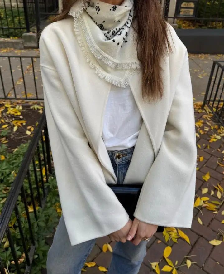 ZEYA - Reese Paisley Knitted Bandana Scarf