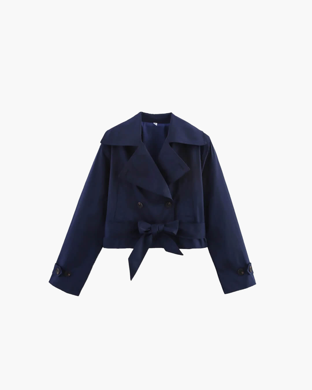 ZEYA - Sara Cropped Trench Coat