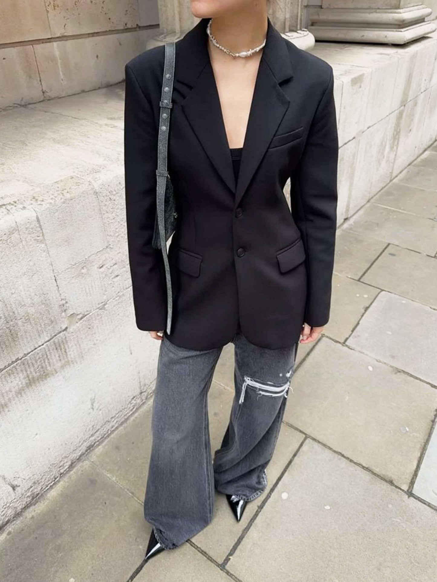 ZEYA - Sarrah Long Sleeve Blazer