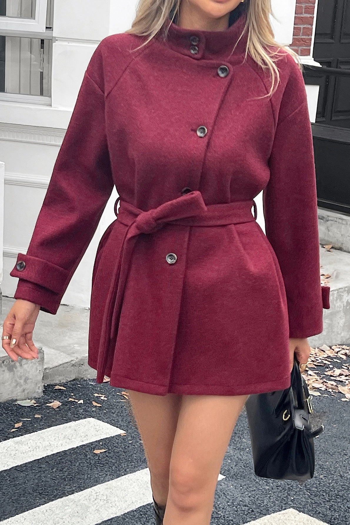 ZEYA - Selena Belted Sweater Coat