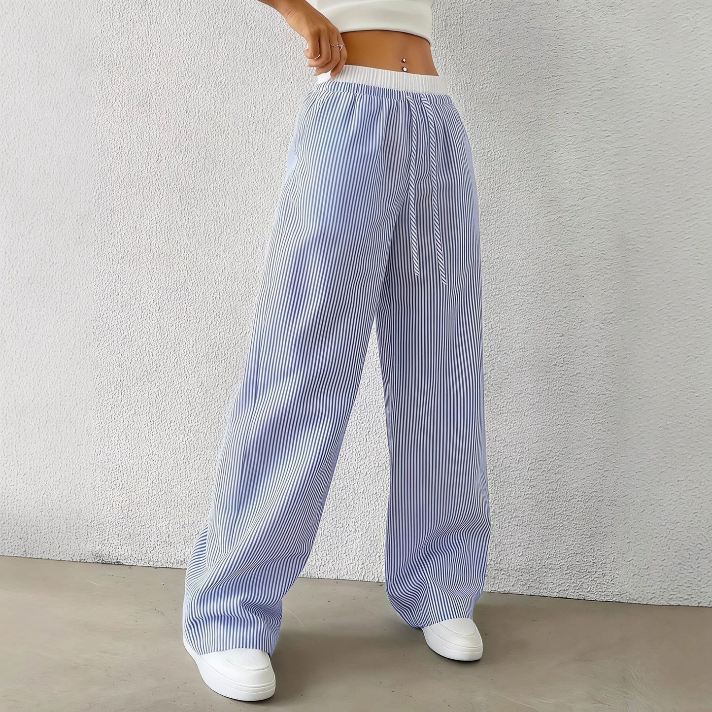 ZEYA - Solara Striped Straight Pants