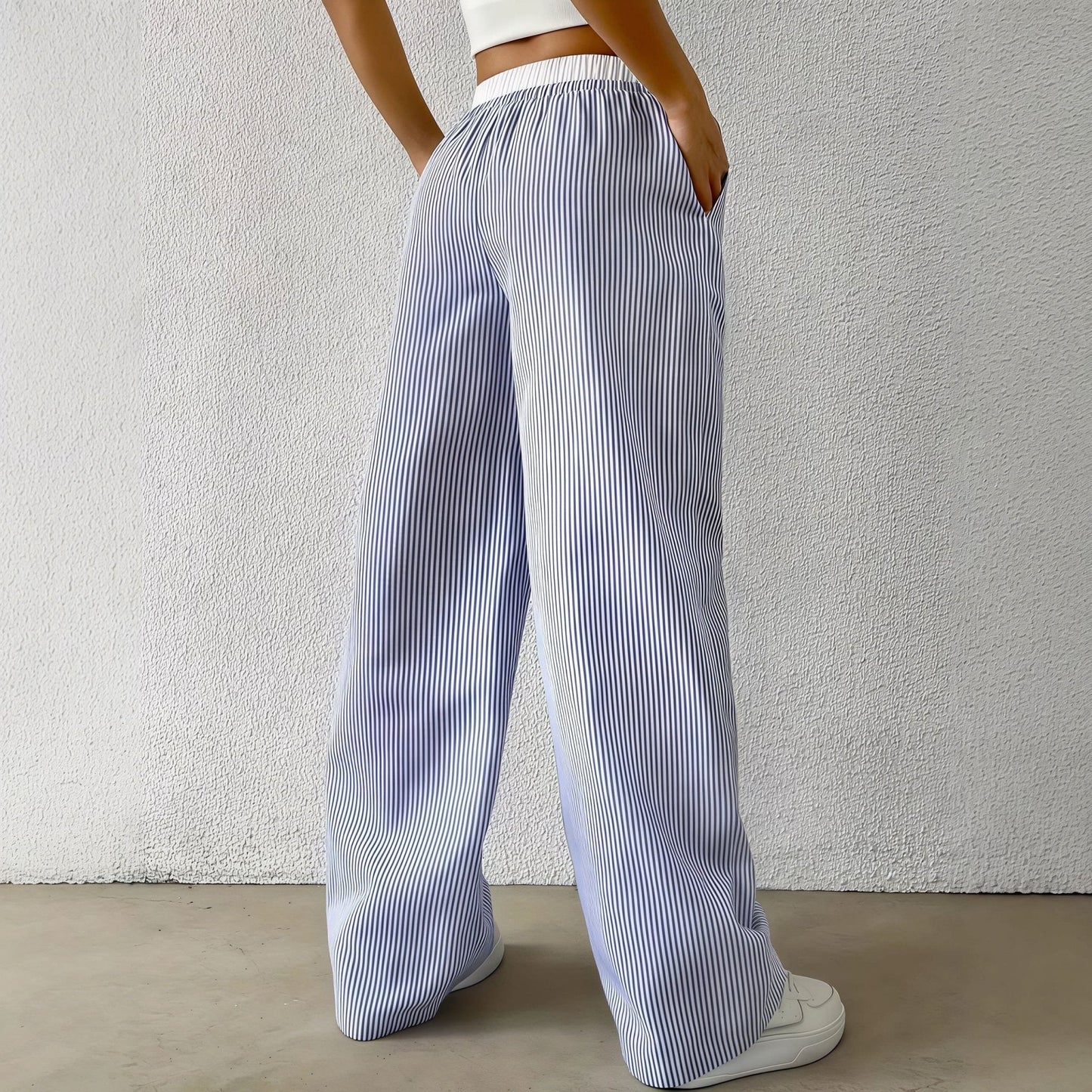 ZEYA - Solara Striped Straight Pants